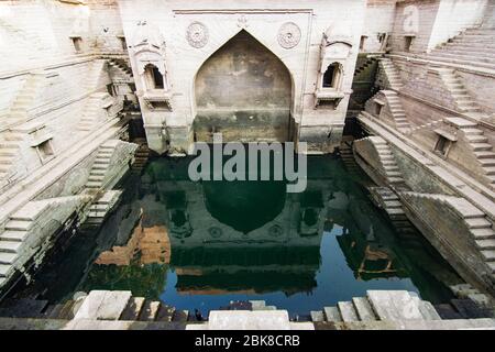 Passo bene in Jodhpur (Rajasthan) Foto Stock