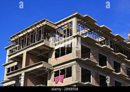 Posto interno per molti edifici alti Foto Stock