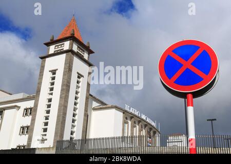 Cultura & Congress Center,Ponta Delgada City,isola Sao Miguel,Azzorre, Portogallo,l'Europa Foto Stock