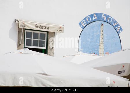 Ristorante Boa Nova in Piazza Terreiro, Porto, Portogallo, Europa Foto Stock