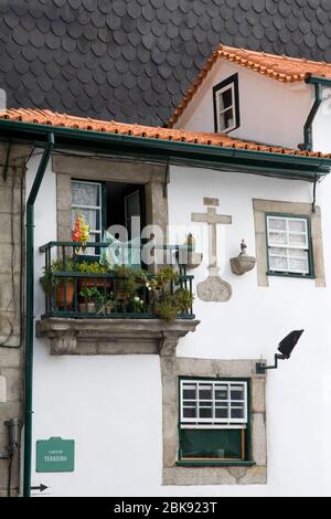 Ristorante Boa Nova in Piazza Terreiro, Porto, Portogallo, Europa Foto Stock