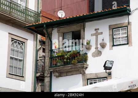 Ristorante Boa Nova in Piazza Terreiro, Porto, Portogallo, Europa Foto Stock