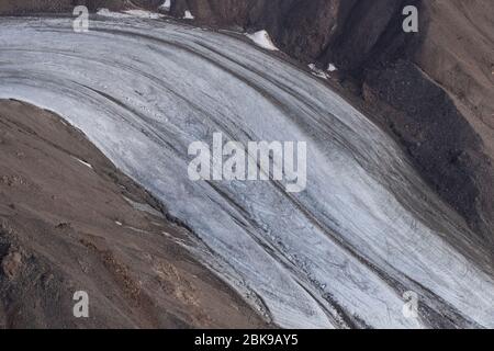 Glacier Ice, Canada Foto Stock