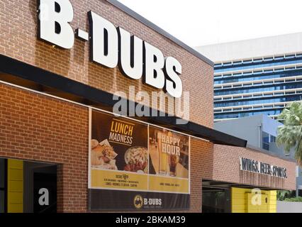 B-Dubs bar e ristoranti, Panama City, Panama, America Centrale Foto Stock