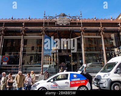 Mercato Mercado de San Miguel a Madrid, Spagna, Europa Foto Stock