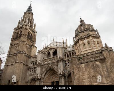 Cattedrale primaziale di Santa Maria di Toledo aka Santa Iglesia Catedral Primada de Toledo a Toledo, Spagna, Europa Foto Stock