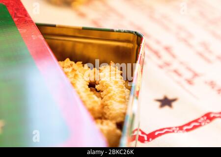 Torta di Natale in Alsazia Foto Stock