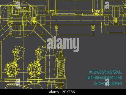 Sistemi di progettazione assistita da computer. Progetto. Grigio Illustrazione Vettoriale