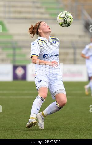 Italia, Italia. Italia 2020, 01 Gennaio 2020, Laura Perin (Hellas Verona Women) durante - Credit: LM/Lisa Guglielmi Credit: Lisa Guglielmi/LPS/ZUMA Wire/Alamy Live News Foto Stock