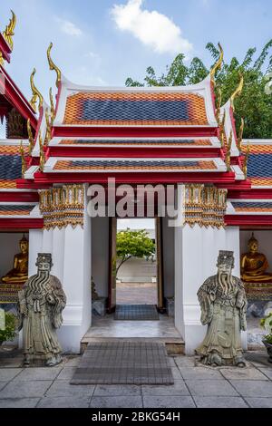 Wat Phra Chetuphon (Wat Pho) Tempio, Bangkok, Thailandia, Sud-Est Asiatico, Asia Foto Stock