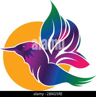 logo kingfisher Illustrazione Vettoriale
