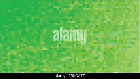 Sfondo vettoriale astratto. Mosaico con pixel luminosi. Mosaico verde Illustrazione Vettoriale