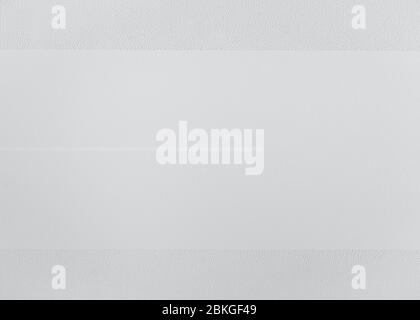 diversi tipi di vernice bianca sulla parete. Foto Stock