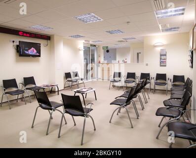 sala d'attesa dei medici Foto Stock
