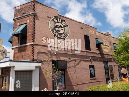 Sun Studio in Memphis originariamente fondato da Sam Phillips come Memphis Recording Service, Sun (Records) Studio è stato definito come "il luogo di nascita del rock-n-ro Foto Stock