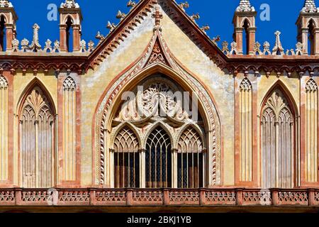 Francia, Alpes Maritimes, Nizza, il quartiere di Cimiez, il Monastero di Cimiez e la Chiesa di Notre Dame de l'Assomption (nostra Signora dell'Assunzione) Foto Stock