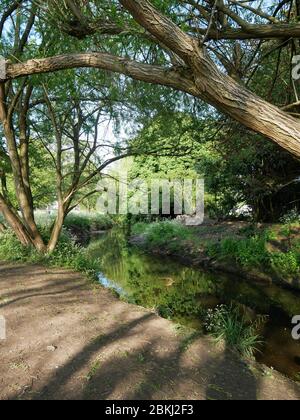 La piscina sul fiume, nel Kent e nel sud-est di Londra, Inghilterra Foto Stock