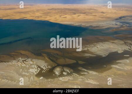 Namibia, deserto del Namib, Swakopmund, costa scheletrica Foto Stock