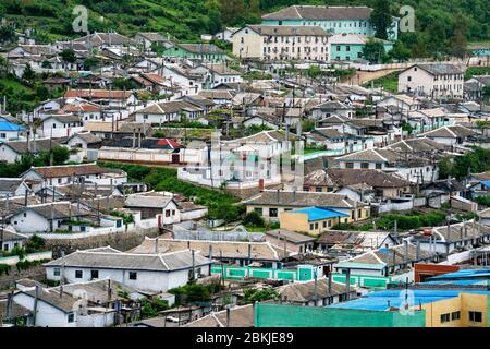 Corea del Nord, Chongjin la seconda città più grande del paese Foto Stock