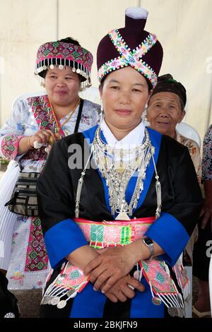 Francia, Guiana, Javouhey, Hmong Capodanno Foto Stock