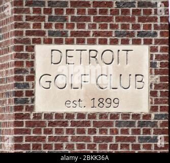 Torneo di golf classico di Mortgage Rocket a Detroit, Michigan Stati Uniti Foto Stock