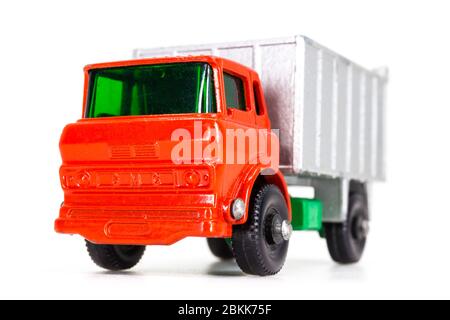 Lesney prodotti Matchbox modello giocattolo auto 1-75 serie n. 26 GMC Tipper Truck Foto Stock