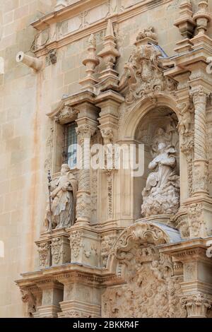 Chiesa di Santa Maria, Alicante, Spagna, Europa Foto Stock