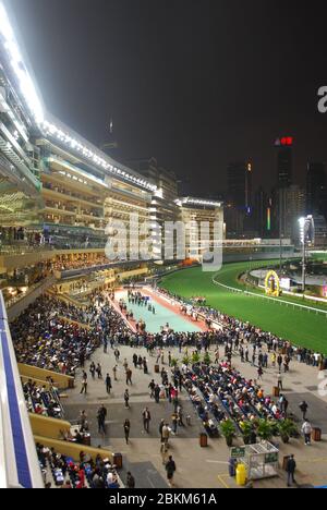 Happy Valley Racecourse Wong Nai Chung Rd, Happy Valley, Hong Kong Foto Stock