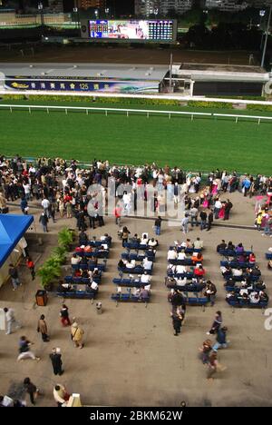 Happy Valley Racecourse Wong Nai Chung Rd, Happy Valley, Hong Kong Foto Stock