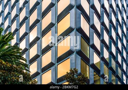 Una struttura prefabbricata in cemento a North Sydney, Australia Foto Stock