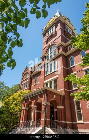 L'iconica Tech Tower nel campus della Georgia Tech (Georgia Institute of Technology) di Atlanta, Georgia. (STATI UNITI) Foto Stock