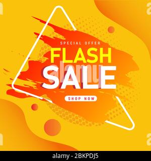 Vendita banner modello design, Super vendita offerta speciale. Poster, cartellone, web banner design, illustrazione vettoriale Illustrazione Vettoriale