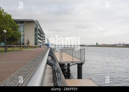 London Borough of Newham Office 1000 Dockside Rd, Royal Docks, London E16 2QU by Aukett Europe Foto Stock