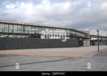 London Regatta Centre Royal Docks Adventure Royal Docks, London E16 2FQ di Ian Ritchie Architects Foto Stock