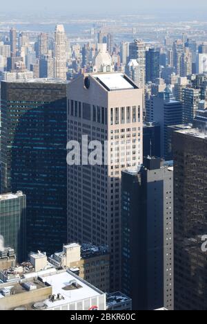 Sony Tower 550 Madison Avenue, New York City, USA di Philip Johnson Foto Stock