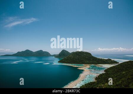 Semporna, Sabah, Malesia - 26 Aprile 2020 - Isola di Bohey Dulang Foto Stock