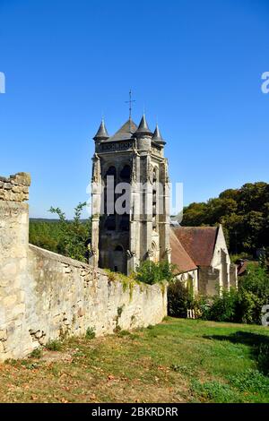 Francia, Aisne, La Ferte Milon, alla chiesa di Notre Dame Foto Stock