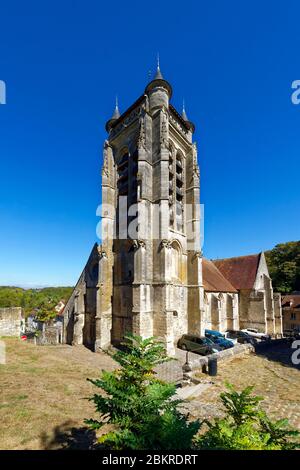 Francia, Aisne, La Ferte Milon, alla chiesa di Notre Dame Foto Stock
