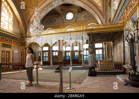 Turchia, Istanbul, Palazzo Topkapi, l'harem Foto Stock