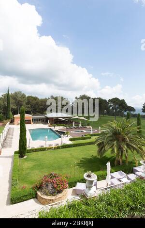 Francia, Var, le Castellet, Hotel du Castellet, 5 stelle Foto Stock