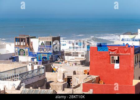 Marocco, Marrakech Safi, Essaouira, la medina, un sito patrimonio mondiale dell'UNESCO Foto Stock