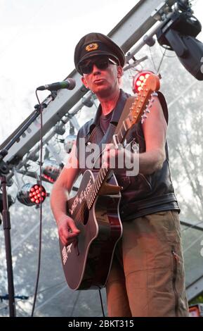 Julian Cope si esibisce al Moseley Folk Festival di Birmingham. 1 settembre 2012. Foto di Simon Hadley Foto Stock