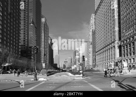 West Street Hudson River Greenway 17 Battery Place, Financial District, Manhattan, New York, Stati Uniti Clinton & Russell Henry Janeway Hardenbergh Foto Stock