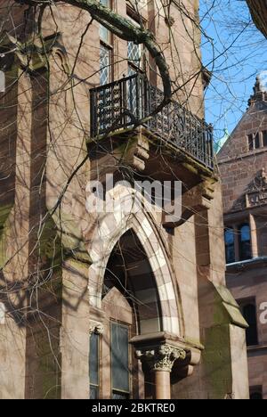 Memorial Quadrangle 242 Elm Street, New Haven, Connecticut 06510, Stati Uniti di James Gamble Rogers Foto Stock