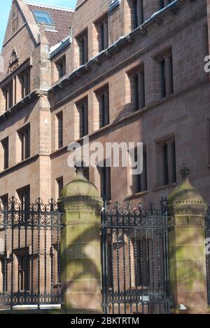 Memorial Quadrangle 242 Elm Street, New Haven, Connecticut 06510, Stati Uniti di James Gamble Rogers Foto Stock