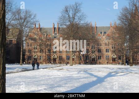 Memorial Quadrangle 242 Elm Street, New Haven, Connecticut 06510, Stati Uniti di James Gamble Rogers Foto Stock