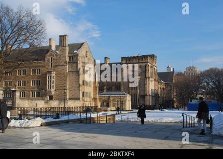 Memorial Quadrangle 242 Elm Street, New Haven, Connecticut 06510, Stati Uniti di James Gamble Rogers Foto Stock