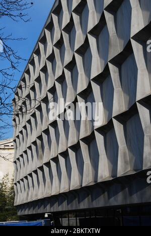 Granito marmo Beinecke raro libro & Manuscript Library 121 Wall St, New Haven, Connecticut 06511, Stati Uniti da SOM Gordon Bunshaft Foto Stock