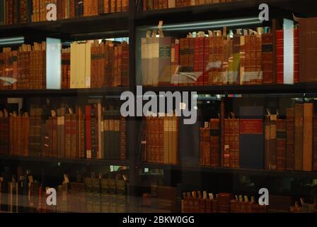 Granito marmo Beinecke raro libro & Manuscript Library 121 Wall St, New Haven, Connecticut 06511, Stati Uniti da SOM Gordon Bunshaft Foto Stock