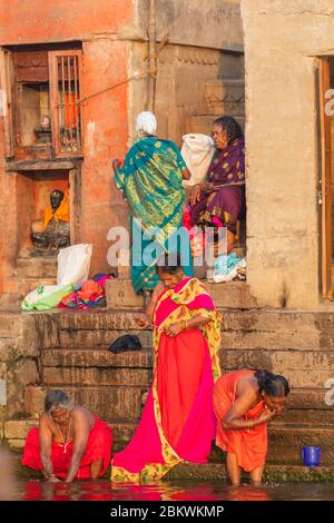 Varanasi, Uttar Pradesh, India Foto Stock